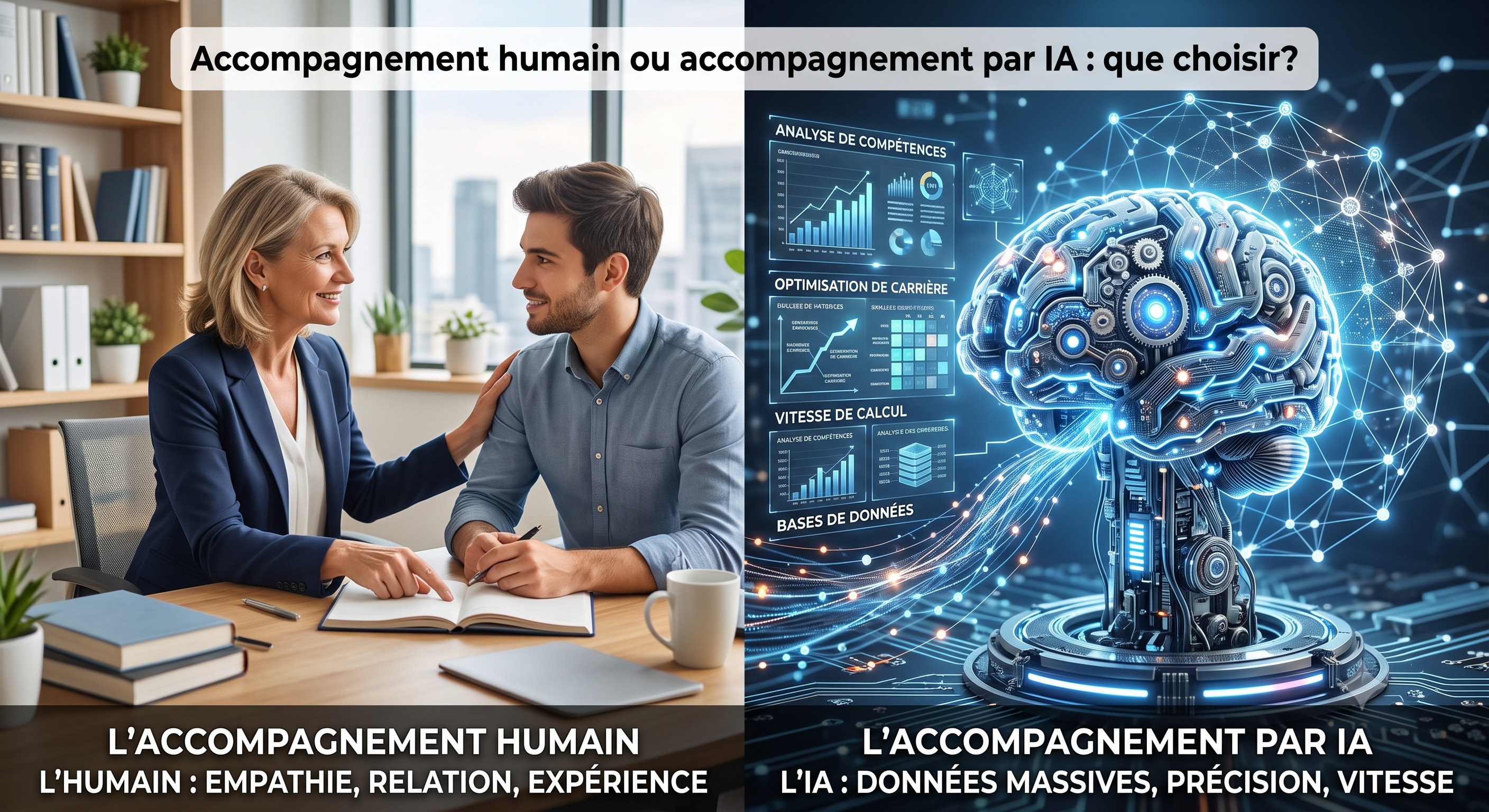 Accompagnement humain ou accompagnement par IA : que choisir ?