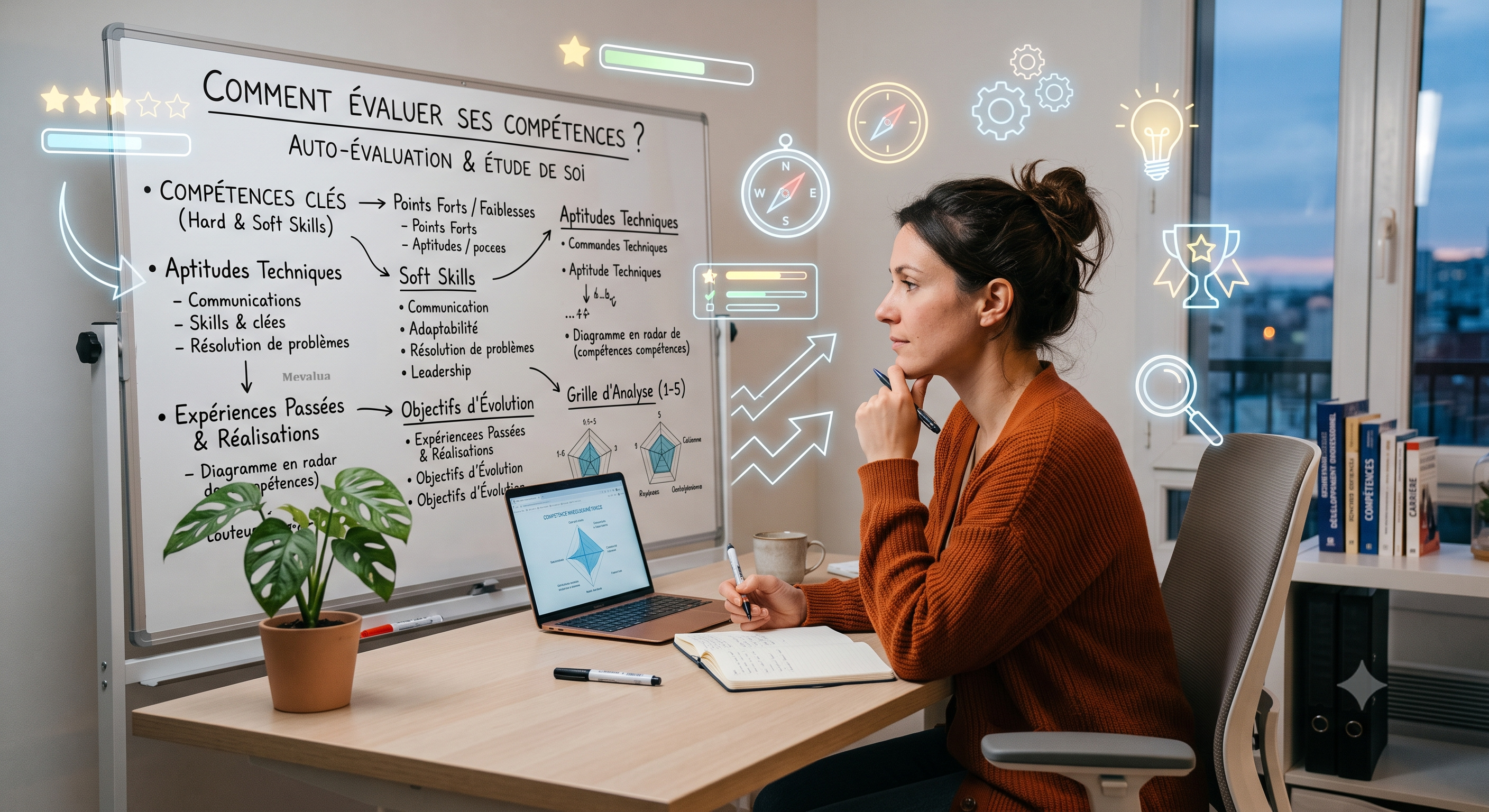Comment évaluer ses compétences de façon simple ?
