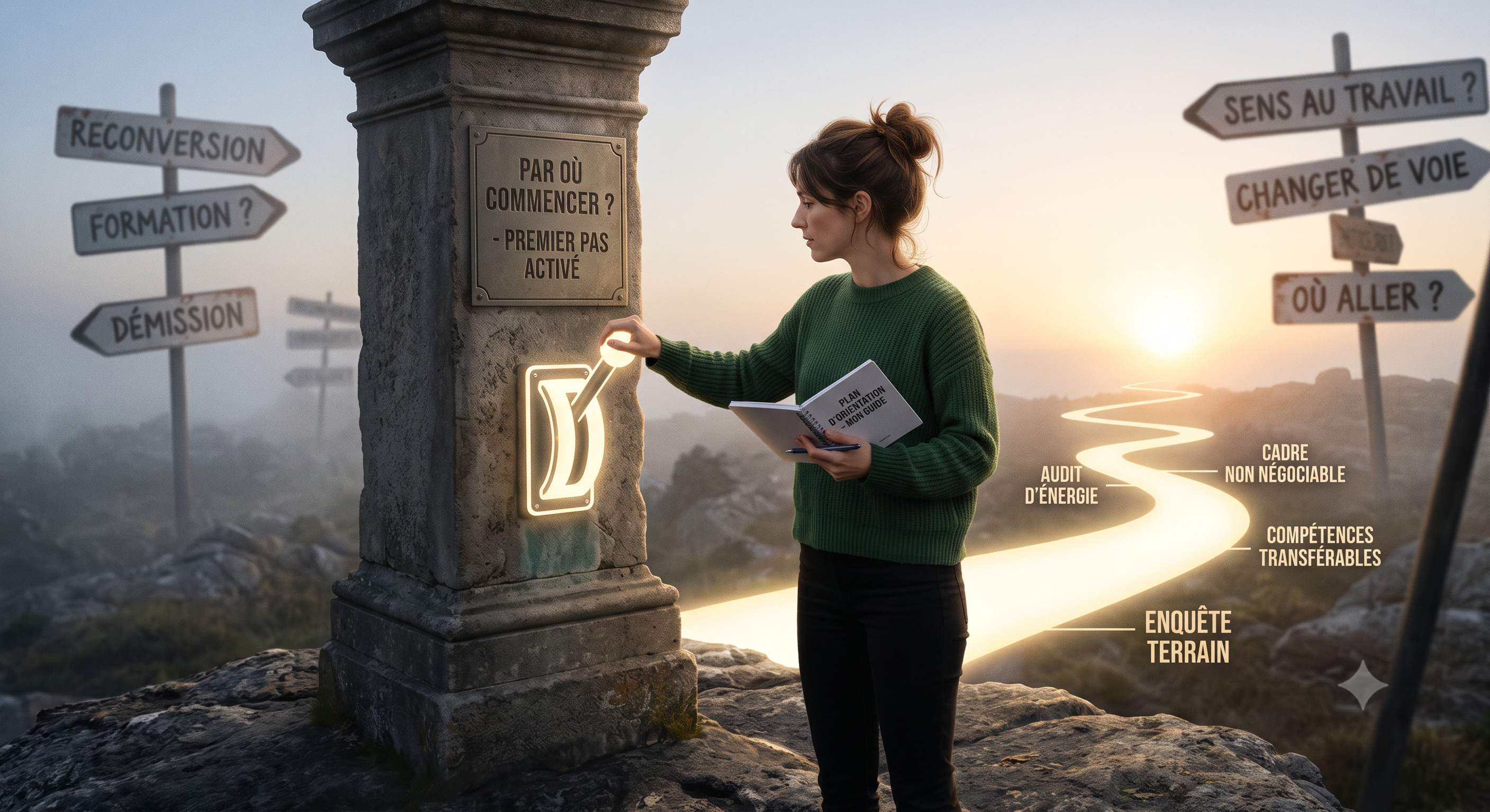 Orientation professionnelle : par où commencer ?